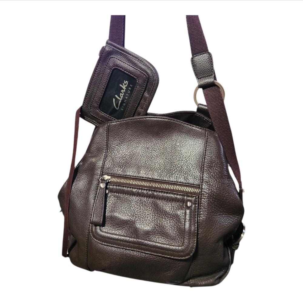Clark's Leather Purse Backpack